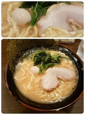 「とんこつ醤油ラーメン」@横浜家系ラーメン 百家の写真