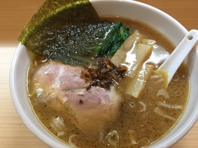 「らーめん(味噌)細麺」@麺屋 ゆうなぎの写真