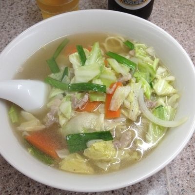 「タンメン」@中華麺店 喜楽の写真