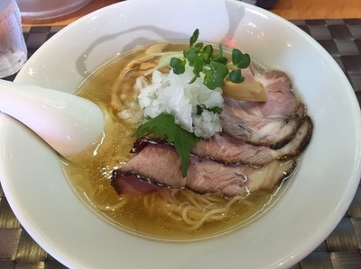 「冷やし塩煮干しそば」@柴崎亭の写真