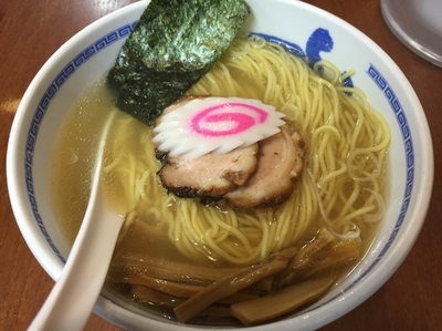 「塩ラーメン（大）」@たけちゃんにぼしらーめん 調布店の写真