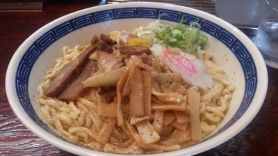 「汁なしそば」@にぼっしー中華そば家の写真