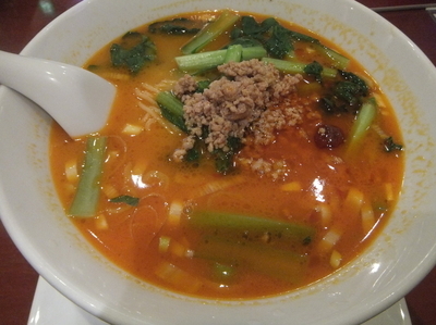 「タンタン麺842円→ランチパスポートで540円」@唐庄酒家 柏店の写真