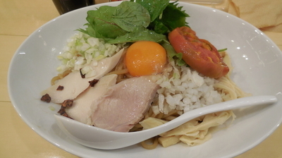 「エシャロットまぜSOBA」@セサミ vege noodleの写真