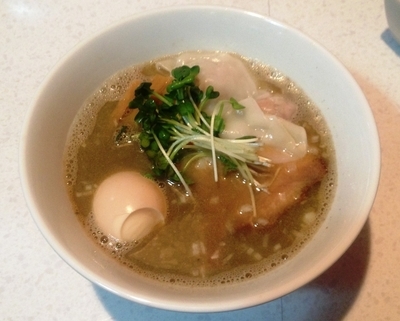 「特製100%煮干しそばスーパーハード塩【限定】」@ラーメン星印の写真