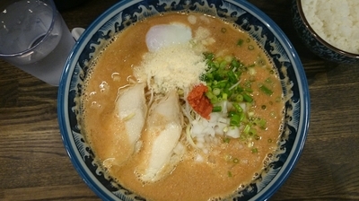 「明太子そば」@あら焼鶏白湯 カシムラの写真