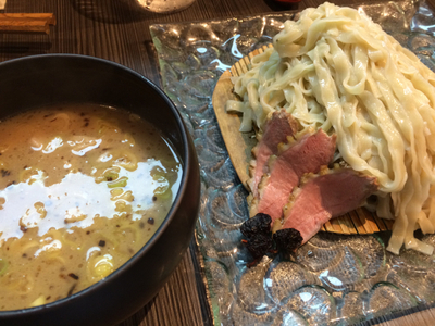 「【限定】鴨つけ麺」@柳麺 呉田-goden-の写真