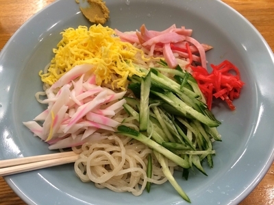 「冷し中華大盛（750円）」@えぞっ子 蔦江の写真