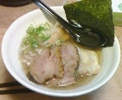 「【限定Ａ】八戸産青口煮干の清湯。塩」@いのうえの写真