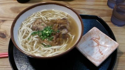 「ソーキそば_860円」@琉球村 那覇空港店の写真