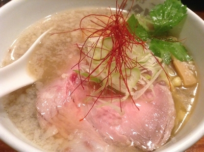 「ワハハ煮干そば塩」@中華そば ムタヒロの写真