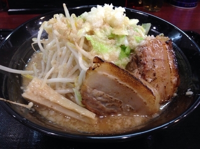 「ラーメン（二郎系）並　￥７５０」@ラーメン極 東浦店の写真