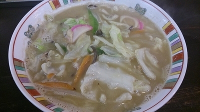 「ちゃんぽん麺（756円）＋α」@なかつ宝来軒 別府店の写真
