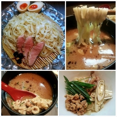 「【限定】鴨つけ麺（白湯）＋味玉 他 （150710）」@柳麺 呉田-goden-の写真