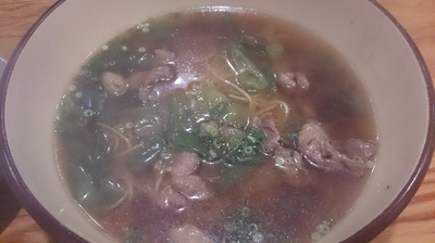 「地鶏ラーメン（680円）」@やっこ凧の写真