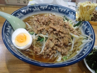 「台湾風担担麺大盛750円」@台湾料理 李月の写真