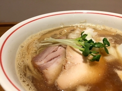 「煮干しそば」@麺尊 RAGEの写真