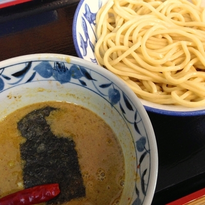 「カレつけ（小 200g）＋ごはん」@つけめん・らあめん 福は内の写真