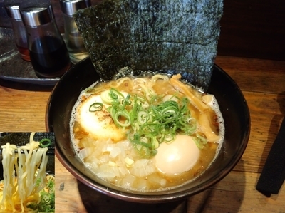 「限定焼煮干しラーメン大盛950円」@麺や 幸村の写真