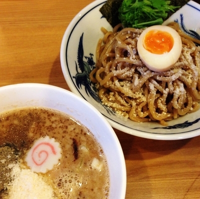 「味噌チーズつけそば（並200g）」@らー麺Chopの写真