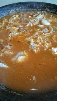 「タンタンメン５５０円」@藤山屋の写真