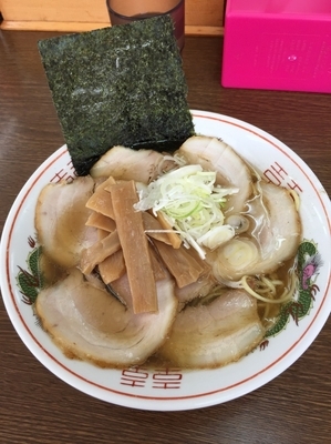 「煮干しチャーシュー麺➕麺固め」@らーめん 旭郎山の写真