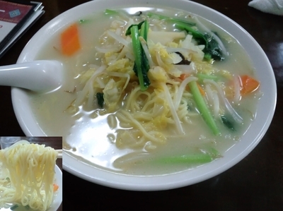 「野菜タンメン780円」@味香苑 南太田店の写真