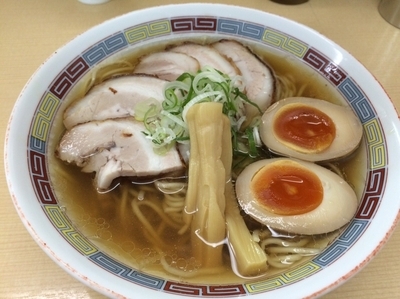 「特製煮干しラーメン＋白飯」@煮干鰮らーめん 圓の写真