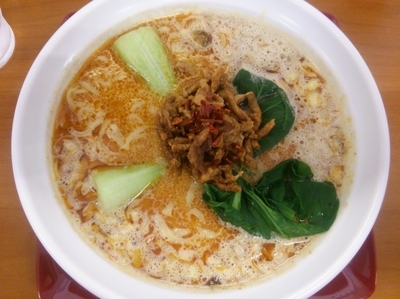 「坦々麺＋大盛」@らーめん我礫の写真