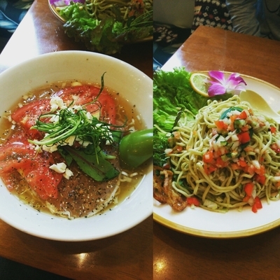 「Italianフルルの冷やしSOBA 850円➕替玉100円」@麺屋 Hulu-luの写真