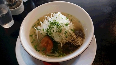 「薫風梅塩らぁ麺＋味玉子」@播磨坂もりずみの写真