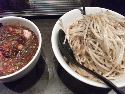 「もやしカラシビつけ麺」@カラシビ味噌らー麺・つけ麺 神田本店の写真