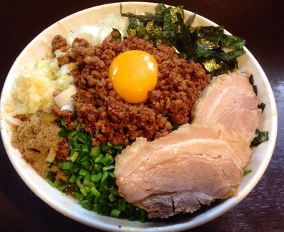 「【限定】我流豚星。台湾混ぜ蕎麦850円」@豚星。の写真