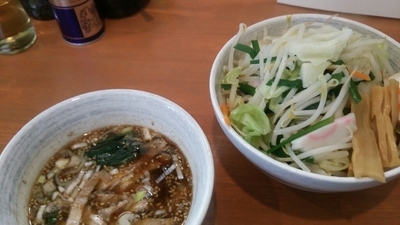 「つけ野菜そば」@つけそば丸永 川越店の写真