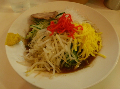 「冷やし中華(400円)」@博多天神 池袋店の写真