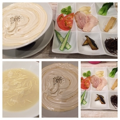 「カプチーノらーめん  1080円」@ラーメン亭 鶏和っ賛。の写真