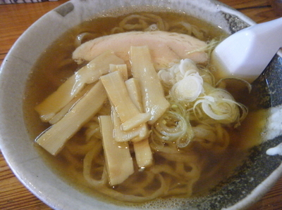 「らーめん650円」@青竹手打ちらーめん 木挽亭の写真