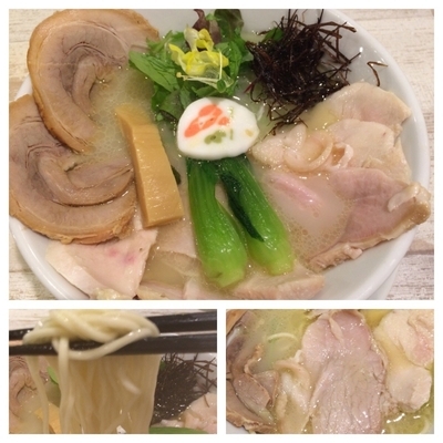 「白醤油白湯チャーシュー  1069円」@ラーメン亭 鶏和っ賛。の写真