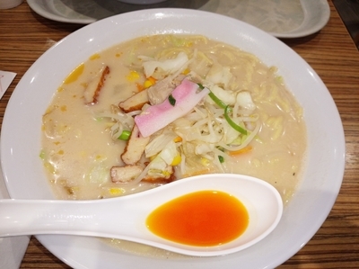 「長崎ちゃんぽん　麺1.5倍」@長崎ちゃんぽん リンガーハット イオンモール日の出店の写真