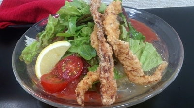 「【期間限定】冷やしトマト麺」@自家製麺SHINの写真