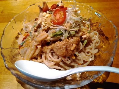 「7月限定 冷やし和え麺棒々仕立て」@麺や Gochiの写真