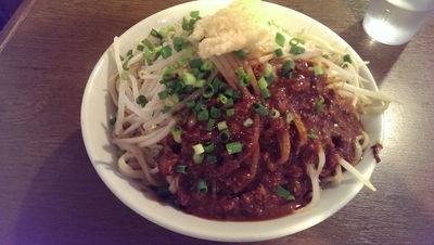「汁なしジャージャー麺、大盛」@凛 渋谷店の写真