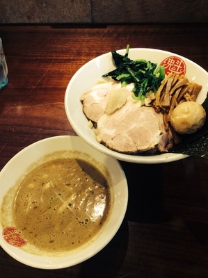 「魁花つけ麺Z 1000円」@天然魳煮干だしらーめん創房 魁花の写真