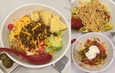 「まぜそばメヒコ」@BOMBA家 藤沢駅南口店の写真