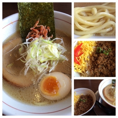 「塩 680円＋数量限定そぼろ丼 100円」@真喰者の写真