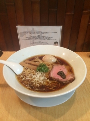 「味玉醤油そば」@Japanese Soba Noodles 蔦の写真