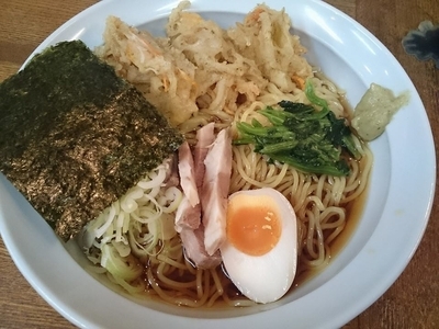「冷やしそばラーメン」@らーめん 満月の写真