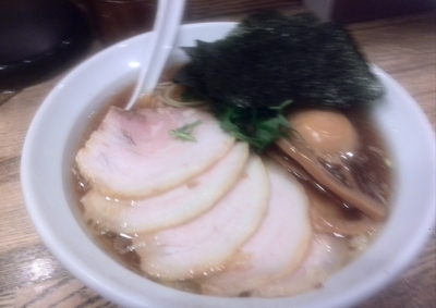 「特製平子煮干そば 950円」@新橋 纏の写真