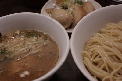 「特製つけめん（夜の部、鶏＊魚介）」@つけめん102 川口店の写真