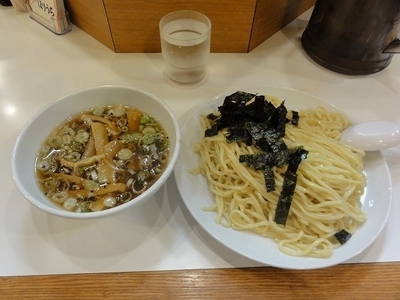 「ざるらぁめん 740円　大盛（無料）」@らぁめん ほりうち 新橋店の写真